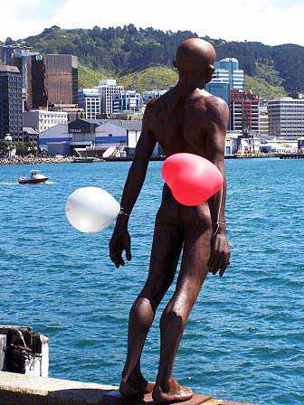 Solace in the Wind –  a Wellington, public art, favourite sculpture